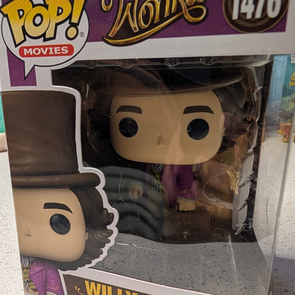 Funko Pop Willy Wonka with Purple Coat and Black Hat